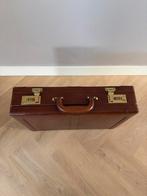 Bruin koffertje met code, 40 tot 60 cm, Gebruikt, Bruin, 35 tot 55 cm