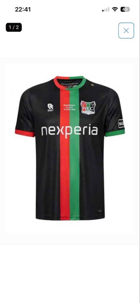 NEC Bekerfinale Shirt Maat M, Maat M, Ophalen of Verzenden, Nieuw, Shirt