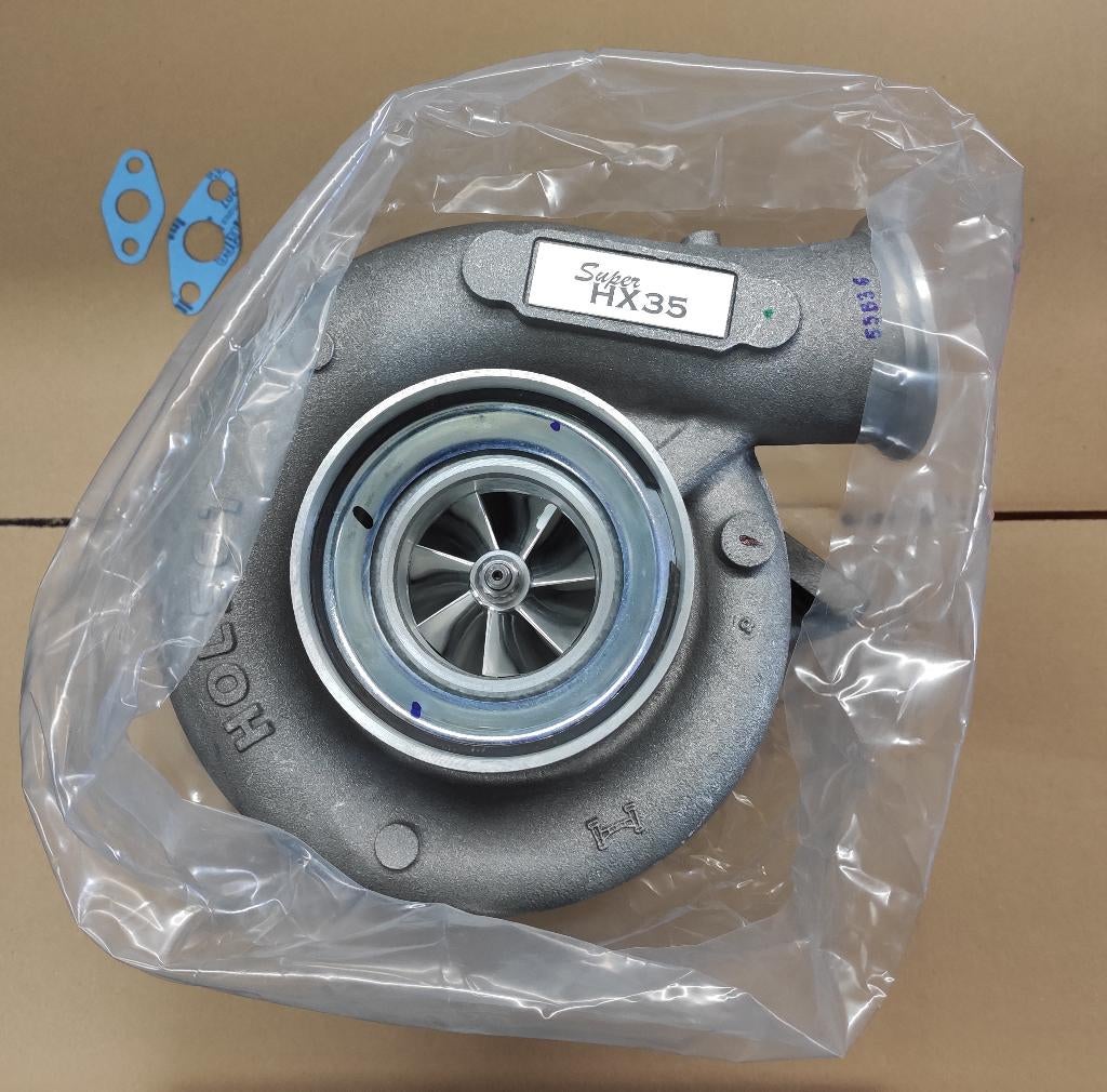 Turbo Holset HX35 Super T3 12cm twin billet V-band 3", Motoren, Tuning en Styling, Ophalen of Verzenden