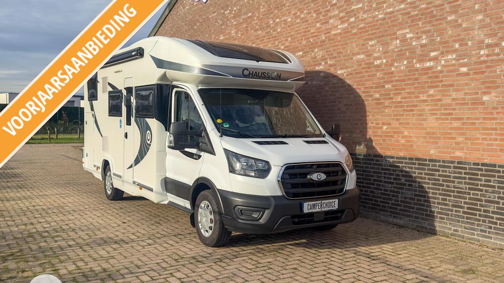 Chausson 644 first line | 2022 | euro 6 | 170 pk | 5 gordels, Ford, Luifel, Startonderbreker, 6 tot 7 meter