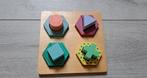 Houten vormen puzzel van Hema, Kinderen en Baby's, Ophalen of Verzenden, Gebruikt, Overige typen