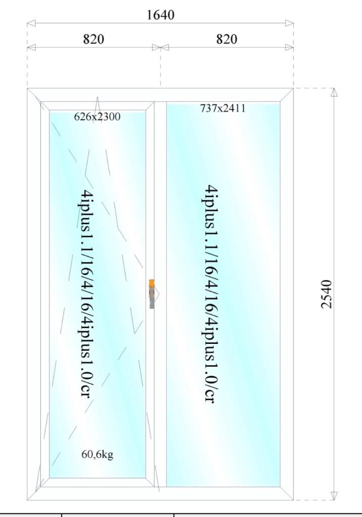 Aluminium balkondeuren met vast glas – ALUPROF RAL9016, Ophalen, Raamkozijn, 150 tot 225 cm, Inclusief glas