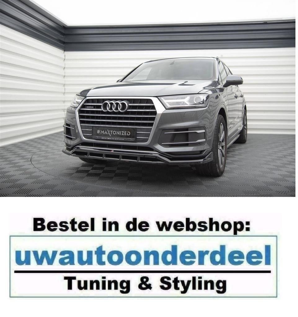 Maxton Design Spoiler Splitter Lip Audi Q7 MK2, Verzenden