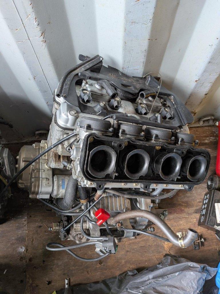 Kawasaki ZX9R C motorblok, Motoren, Ophalen, Gebruikt