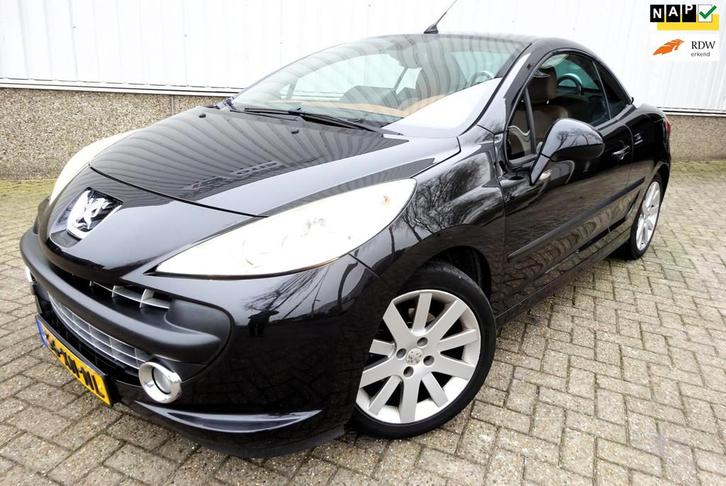 Peugeot 207 CC 1.6 VTi Féline |Automaat | Cabrio APK 16-02-, Auto's, Peugeot, Bedrijf, Te koop, ABS, Achteruitrijcamera, Airbags