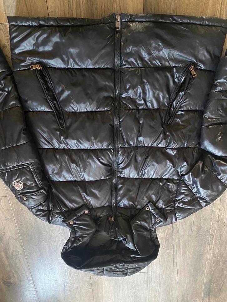 Moncler jas maat M, Kleding | Heren, Jassen | Winter, Gedragen, Zwart, Ophalen