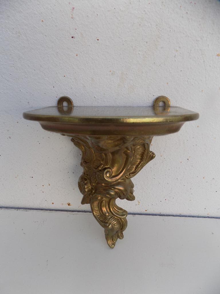 Console voor beeld of plant antiek vintage retro, Ophalen of Verzenden, Gebruikt, Metaal