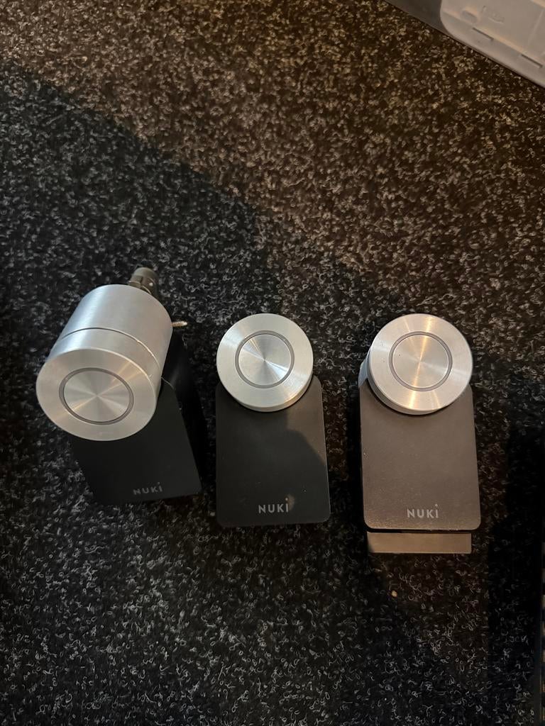 Nuki Smart Lock 2.0 - Slim deurslot, Ophalen of Verzenden, Gebruikt, Overige materialen, Slot