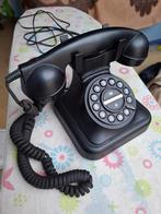 Retro Telefoon met Druktoetsen - Klassieke Draaischijf Look, Ophalen of Verzenden, Gebruikt, 1 handset