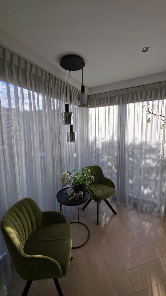 In between vitrage NIEUW!  Totaal 9.25 meter breed!, 200 cm of meer, Nieuw, Ophalen of Verzenden, 200 cm of meer