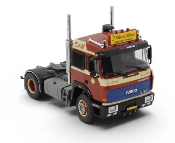 TEKNO IVECO TURBOSTAR V8 - WERNER NIELSEN, Hobby en Vrije tijd, Modelauto's | 1:50, ., Nieuw, Tekno, Bus of Vrachtwagen