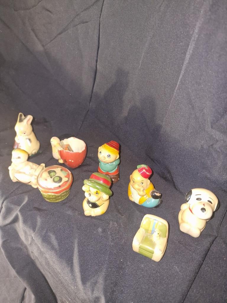 Vintage Keramische puntenslijper Set, Verzamelen, Poppetjes en Figuurtjes, Gebruikt, Ophalen of Verzenden