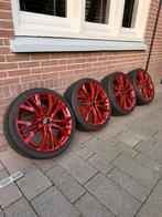 Uniek! Originele Santiago 19 inch 5x112 Candy Red Metallic, 19 inch, Banden en Velgen, Ophalen of Verzenden, 235 mm
