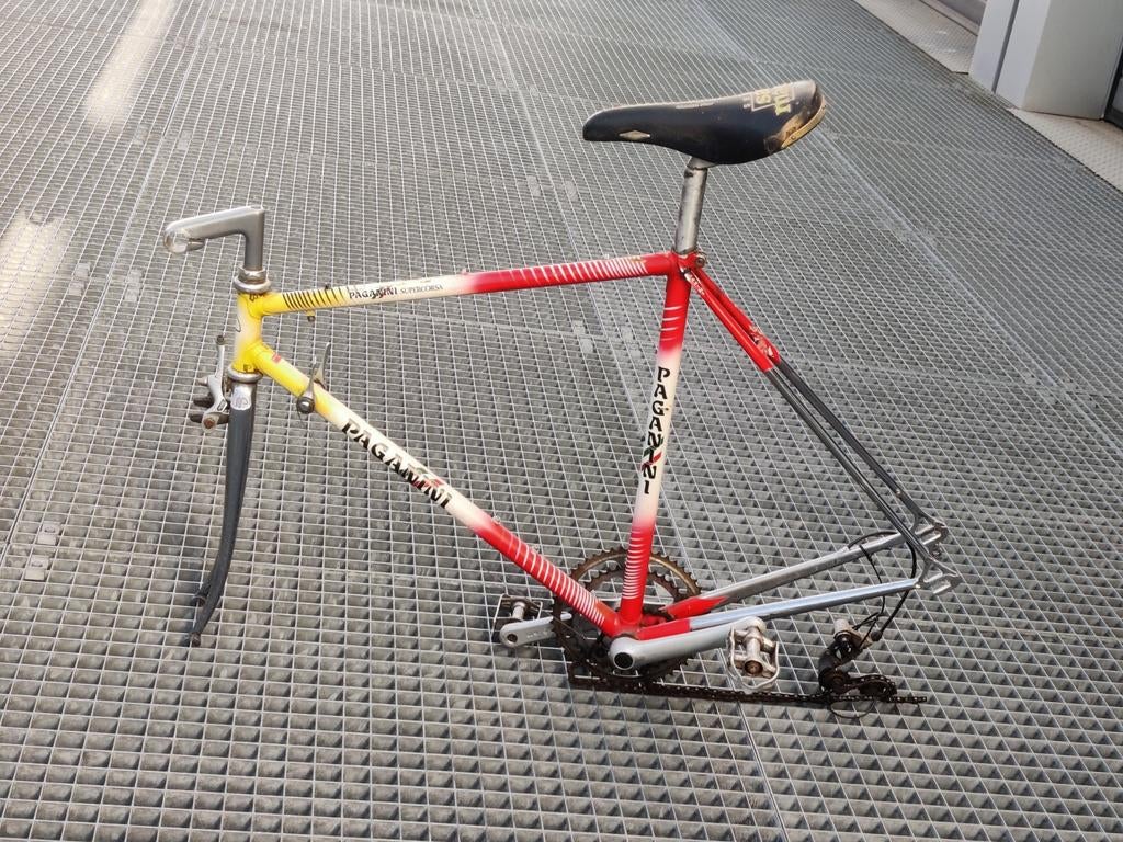 Paganini Supercorsa in onderdelen (project) 1982/83, Gebruikt, Aluminium, Meer dan 20 versnellingen, Ophalen