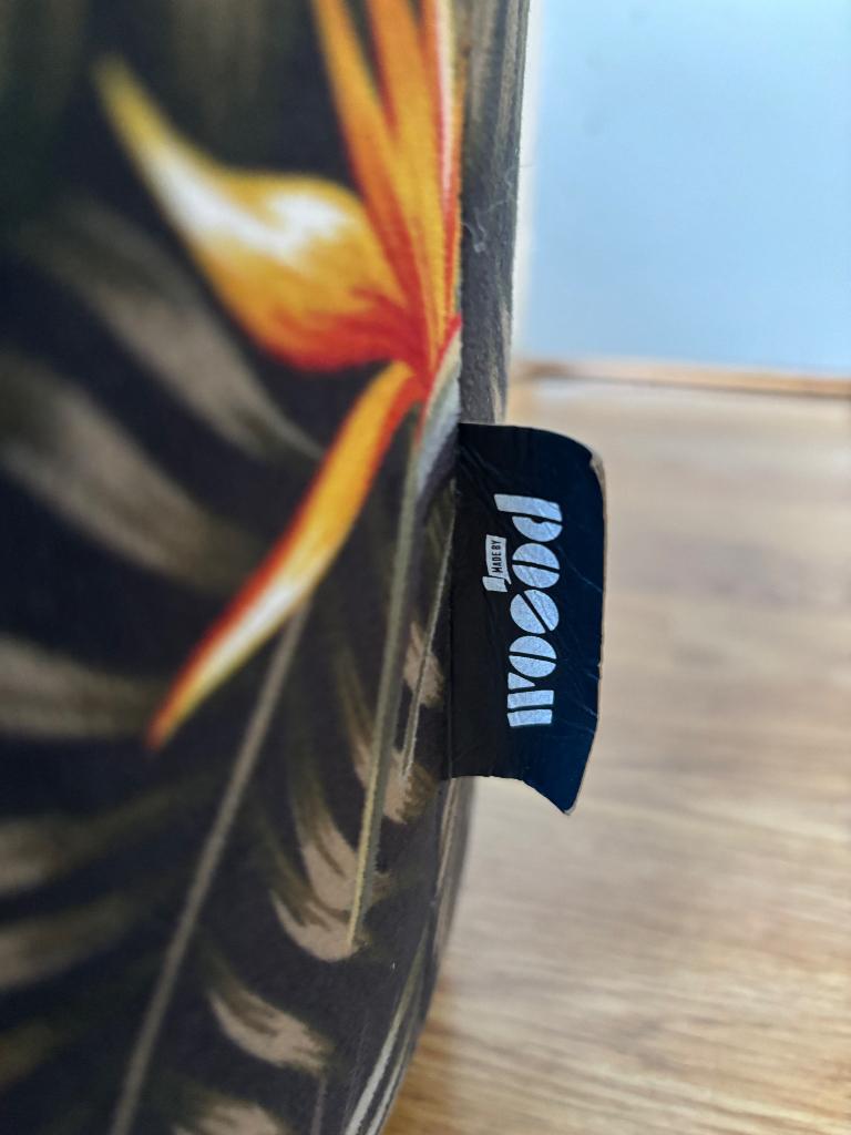 WOOOD hocker/ poef, Ophalen, Zo goed als nieuw, Vierkant, 50 tot 75 cm