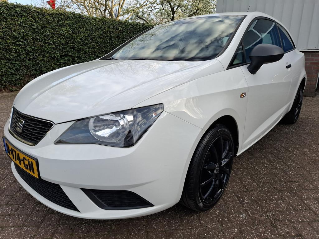 SEAT Ibiza SC 1.2 Entry 60PK (bj 2015), Auto's, Seat, Bedrijf, Te koop, Ibiza, ABS, Airbags, Alarm, Elektrische ramen, Isofix
