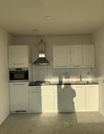 Witte rechte keuken inclusief apparatuur, Huis en Inrichting, Keuken | Complete keukens, Ophalen of Verzenden, Gebruikt, Wit