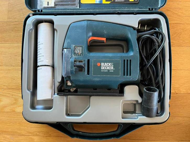 Black & Decker decoupeerzaag KS755PE, Gebruikt, Decoupeerzaag, Ophalen of Verzenden, 30 tot 70 mm