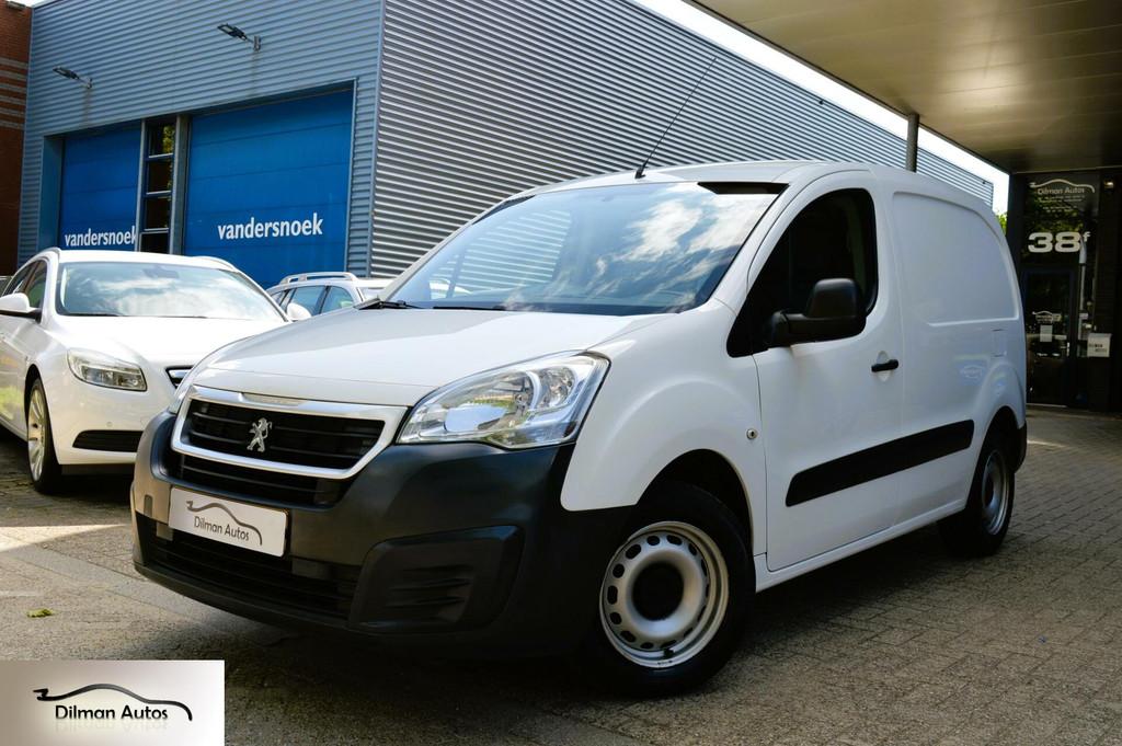 Peugeot Partner bestel 120 1.6 BlueHDi 75 L1 XR|Airco|Cruise, Auto's, Bestelauto's, Electronic Stability Program (ESP), 4 cilinders