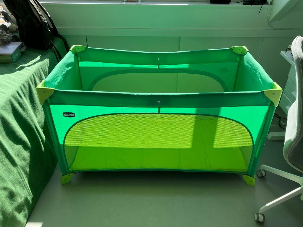 Chicco opvouwbaar kinderbed in goede staat, Ophalen, Reisbedje