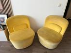 IKEA Stockholm draai fauteuil - Geel, Ophalen of Verzenden, Gebruikt, Stof, 75 tot 100 cm