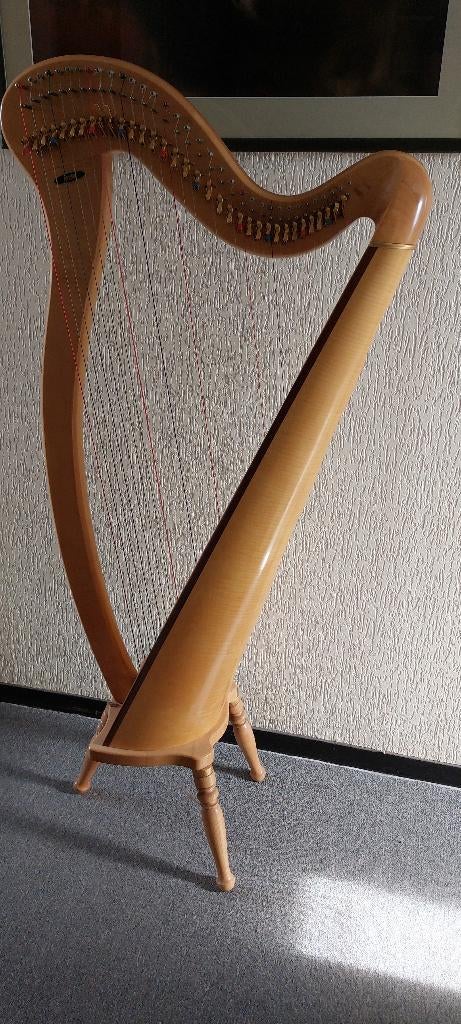 Aoyama harp 130D 34 snaren, Ophalen, Gebruikt