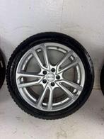Peugeot 508 5008 volvo S60 V60 velgen 18" 5x108 winterset, Niet ingevuld, 18 inch, Gebruikt, Banden en Velgen