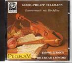 Telemann: Kamermusik mit Blockflöte / F. de Roos, Cd's en Dvd's, Cd's | Klassiek, Ophalen of Verzenden, Barok, Zo goed als nieuw