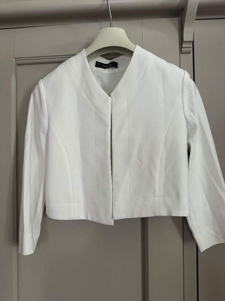 Jasje, Maat 38/40 (M), Wit, Ophalen of Verzenden, Zo goed als nieuw