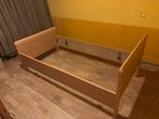 Eenpersoonsbed 200x100cm - verstelbare matrasbodem, Ophalen, Eenpersoons, 200 cm, Hout