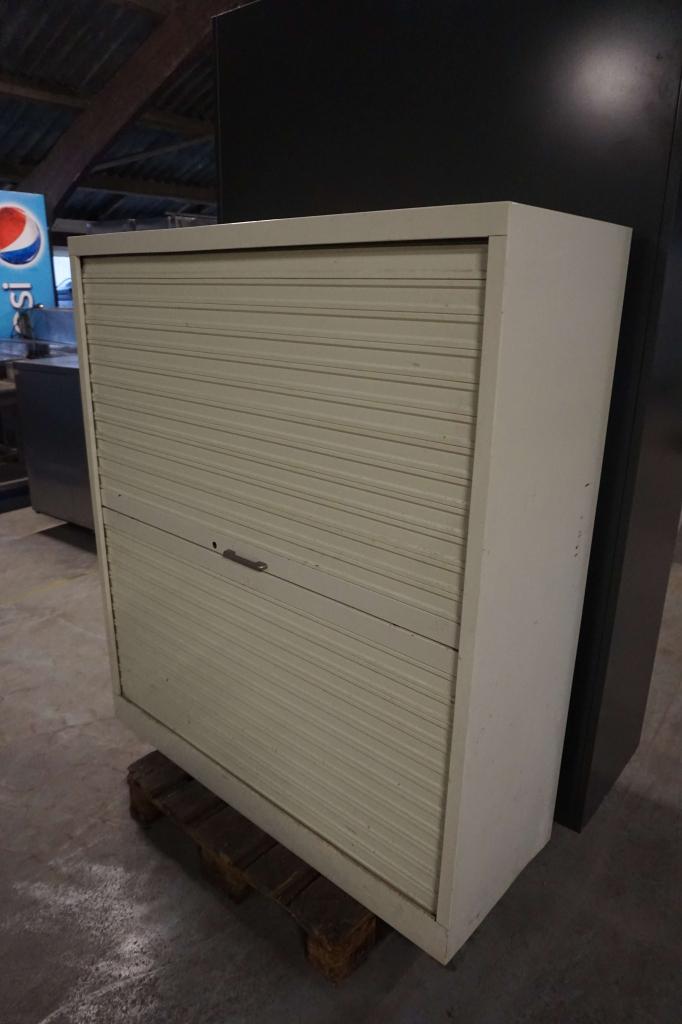 Roldeurkast gereedschapskast garagekast voorraadkast kast, Huis en Inrichting, Kasten | Roldeurkasten en Archiefkasten, Gebruikt