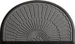 Halfrond deurmat lichtgrijs 60x90CM | Antislip & Absorberend, Tuin en Terras, Deurmatten, Rubber, Ophalen of Verzenden, Droogloopmat