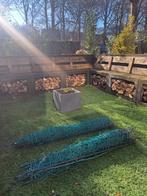 Schapenhek / puppyren - 2x 18 meter, 120cm hoog, Tuin en Terras, Ophalen, Gebruikt, Gaashekwerk