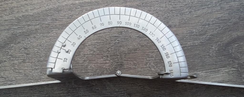 Jaren 60-70 Goniometer Gewricht Meter Anatomie Chirurg Arts, Ophalen of Verzenden