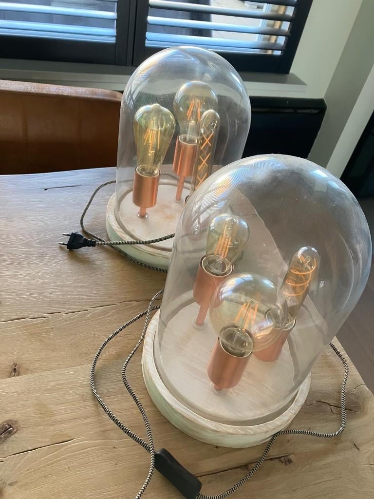 Tafel lamp, Led-lamp, E27 (groot), Zo goed als nieuw, Ophalen