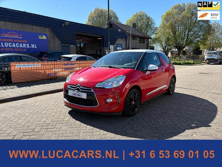 Citroen DS3 1.6 e-HDi So Chic NIEUWE APK!, Auto's, Citroën, Bedrijf, Te koop, DS3, ABS, Airbags, Airconditioning, Bluetooth, Boordcomputer