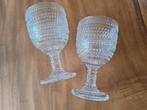2x Shannon Crystal Lumina wijnglazen Godinger, Ophalen of Verzenden, Zo goed als nieuw, Glas, Glas of Glazen