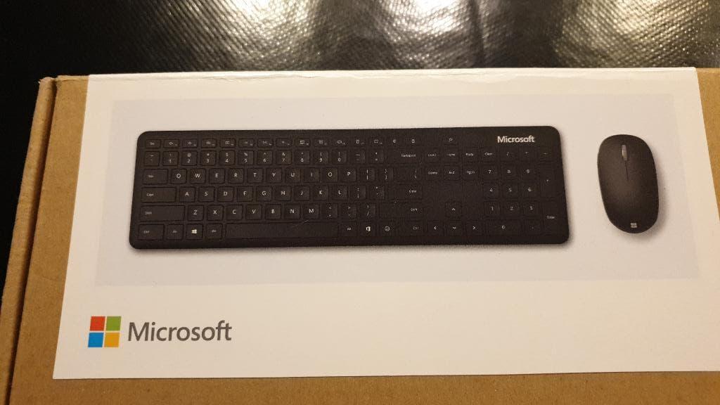 Microsoft Bluetooth Desktop - Draadloos Toetsenbord en Muis, Ophalen of Verzenden, Nieuw, Draadloos, Microsoft