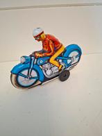 Blikken speelgoedmotorrijder Philippine Nisermeier jaren 60, Gebruikt, Philippine Niedermeier, West germany, Ophalen of Verzenden