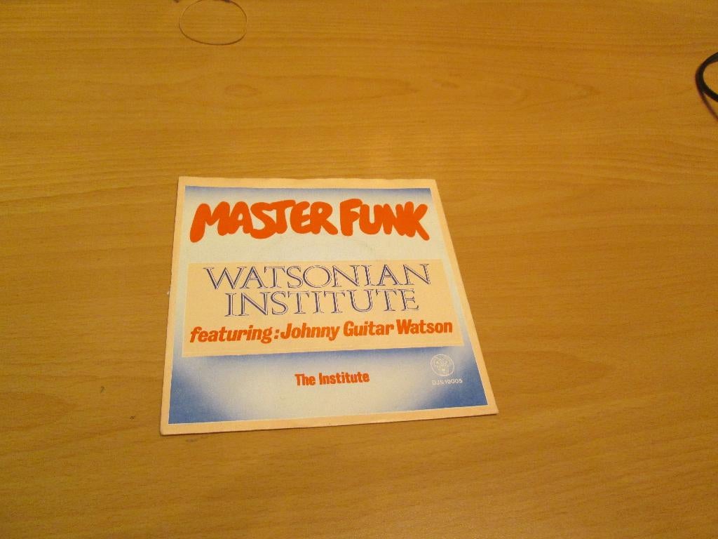 Watsonian Institute Featuring Johnny Guitar Watson - Master, Ophalen of Verzenden, Gebruikt, Pop