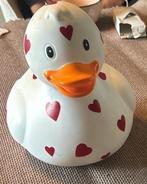 Grote witte badeend met rode hartjes, Ophalen of Verzenden, Zo goed als nieuw, Overige typen