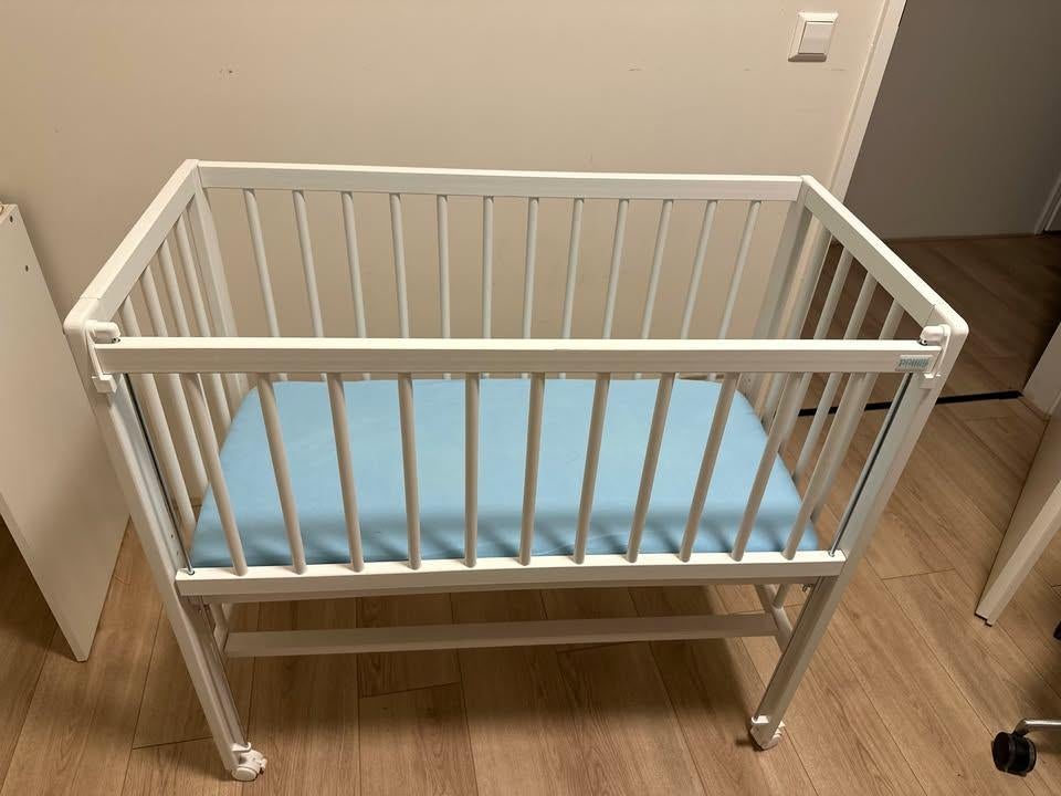Co-sleeper, crib , 40X90 cm. Along with Matress, Ophalen, Zo goed als nieuw, Wieg