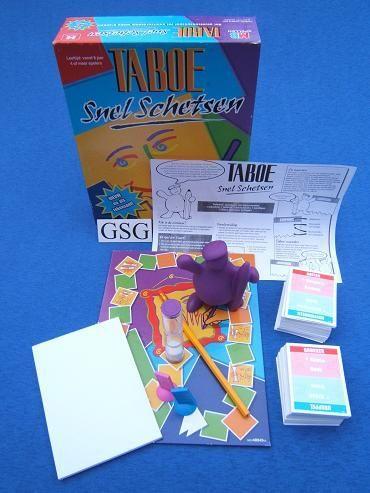 Taboe snel schetsen nr. 1002 48043 104-02, Hobby en Vrije tijd, Gezelschapsspellen | Bordspellen, Zo goed als nieuw, Ophalen