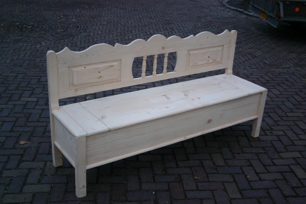 Klepbank blank 200 cm, Ophalen of Verzenden