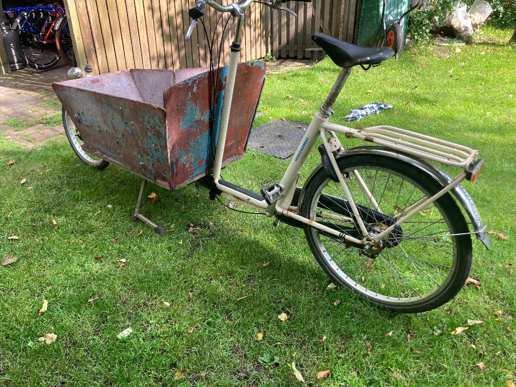 Workcycles bakfiets (+750,- elektrisch), Fietsen en Brommers, Fietsen | Bakfietsen, Gebruikt, Overige merken, 2 kinderen, Elektrisch