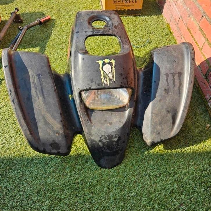 2 Kappen access streak  brommer quad / crossquad, Fietsen en Brommers, Brommeronderdelen | Algemeen, Gebruikt, Kap, Ophalen