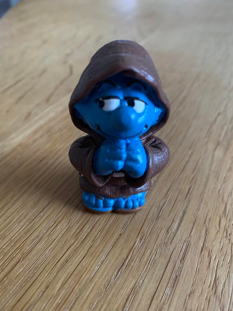 Smurf smurfen, de monnik, Ophalen of Verzenden, Zo goed als nieuw, Verschillende Smurfen