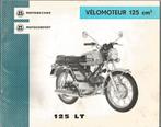 Motobecane Motoconfort Onderdelenboek 125 LT (7027z), Ophalen of Verzenden, Overige merken