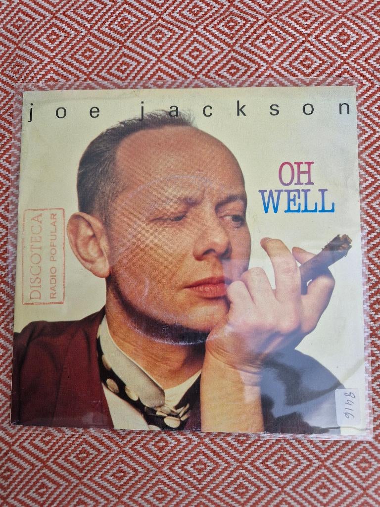 Joe Jackson - Oh Well, alleen de fotohoes, Gebruikt, 7 inch, Single, Ophalen of Verzenden