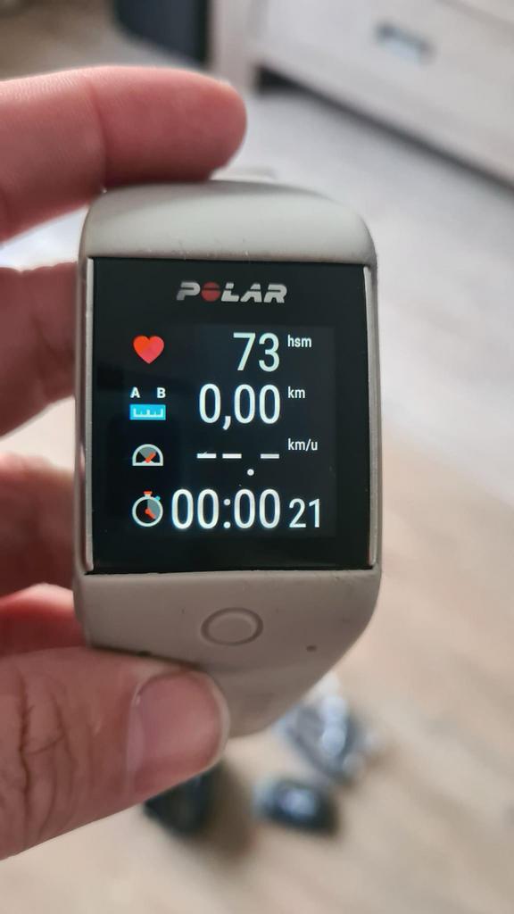 Polar M600 sporthorloge, Gebruikt, Hartslag, Ophalen of Verzenden, Waterdicht